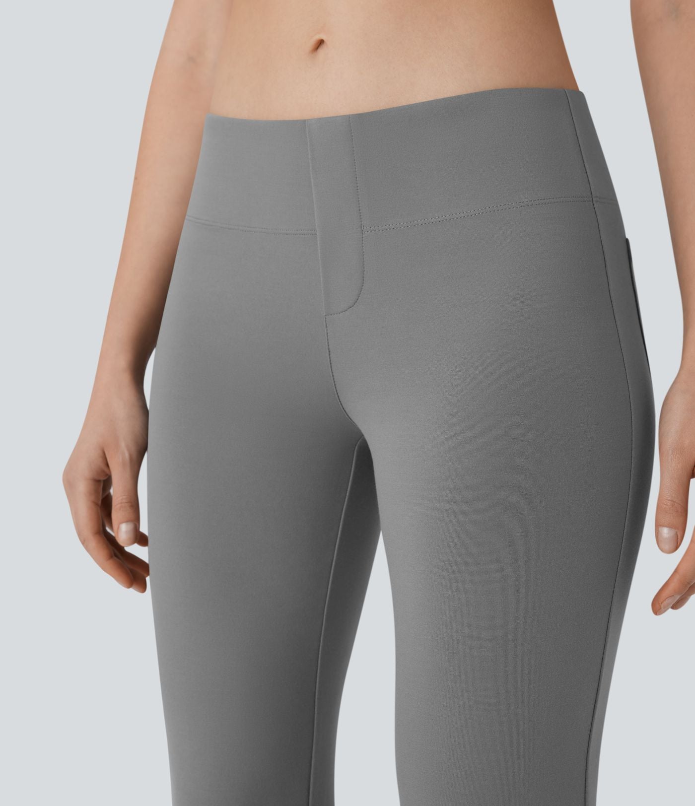 Pantalon taille basse avec poches