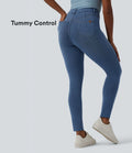 Jegging Halara Flex™ gainant casual taille haute avec poches