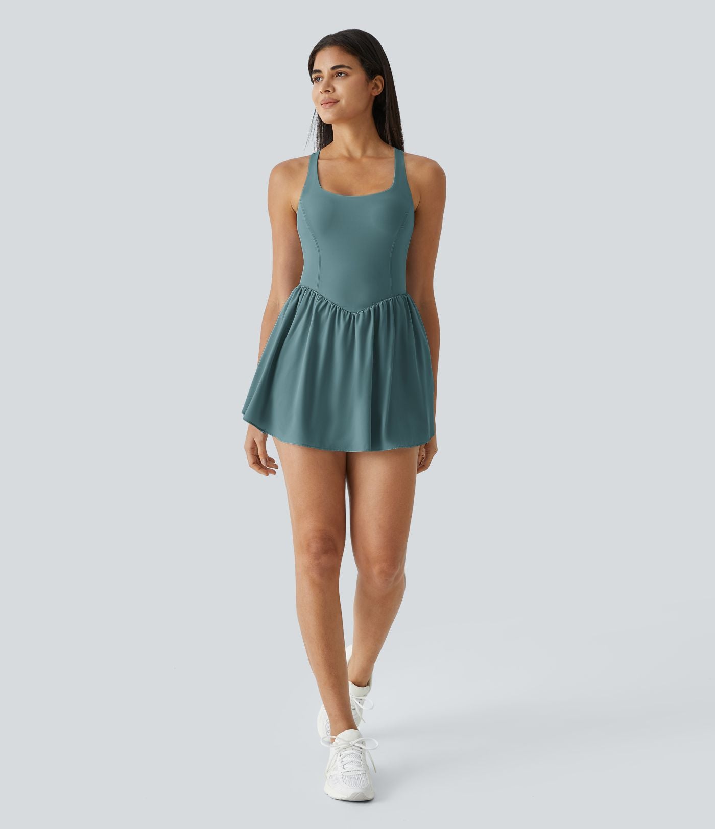 Robe de sport mini 2-en-1 Breezeful™ corset fluide séchage rapide avec poche padel/pickleball A-C