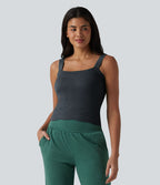 Débardeur de yoga OneForm Seamless Flow col carré soutien-gorge intégré