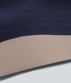 Brassière de sport maintien léger col U dos nageur color block avec soutien-gorge intégré