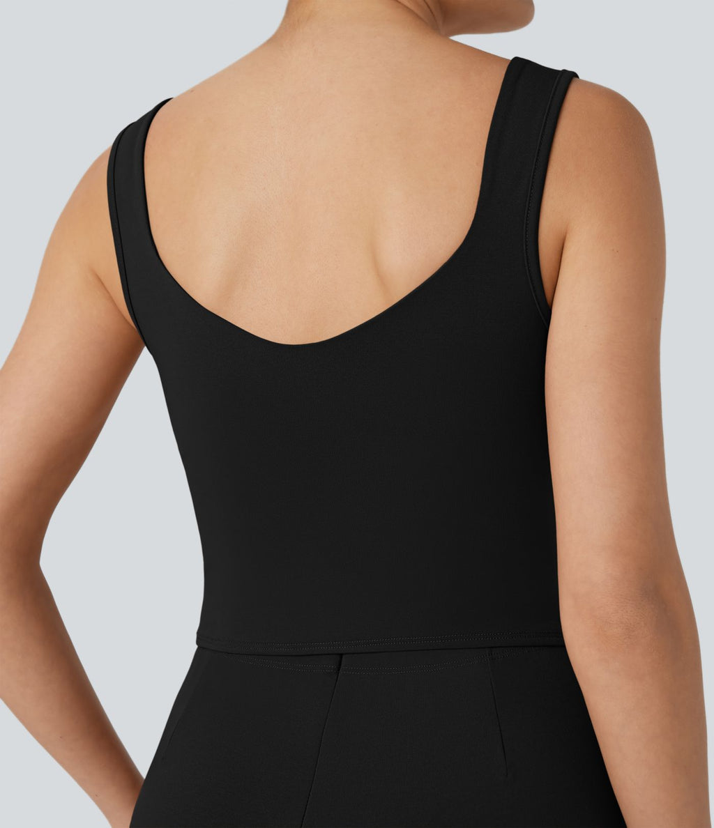 Combinaison casual sans manches dos U avec poches - Édition Easy Peasy