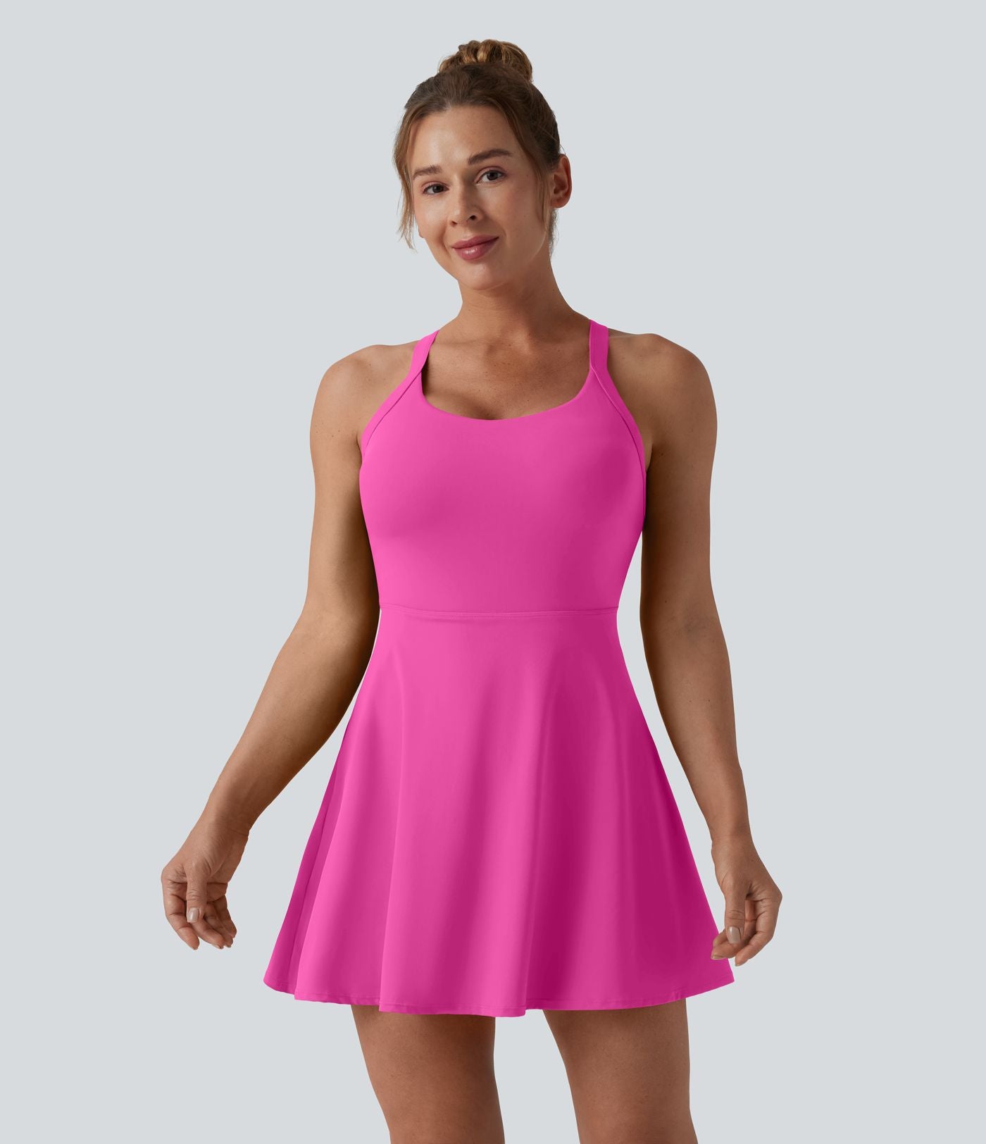 Robe de danse SoftlyZero™ Airy dos nu torsadé effet frais InstantCool, accès facile Easy Peasy, bonnets E-G