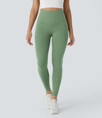 Legging d'entraînement gainant galbant taille haute avec poches Halara UltraSculpt™