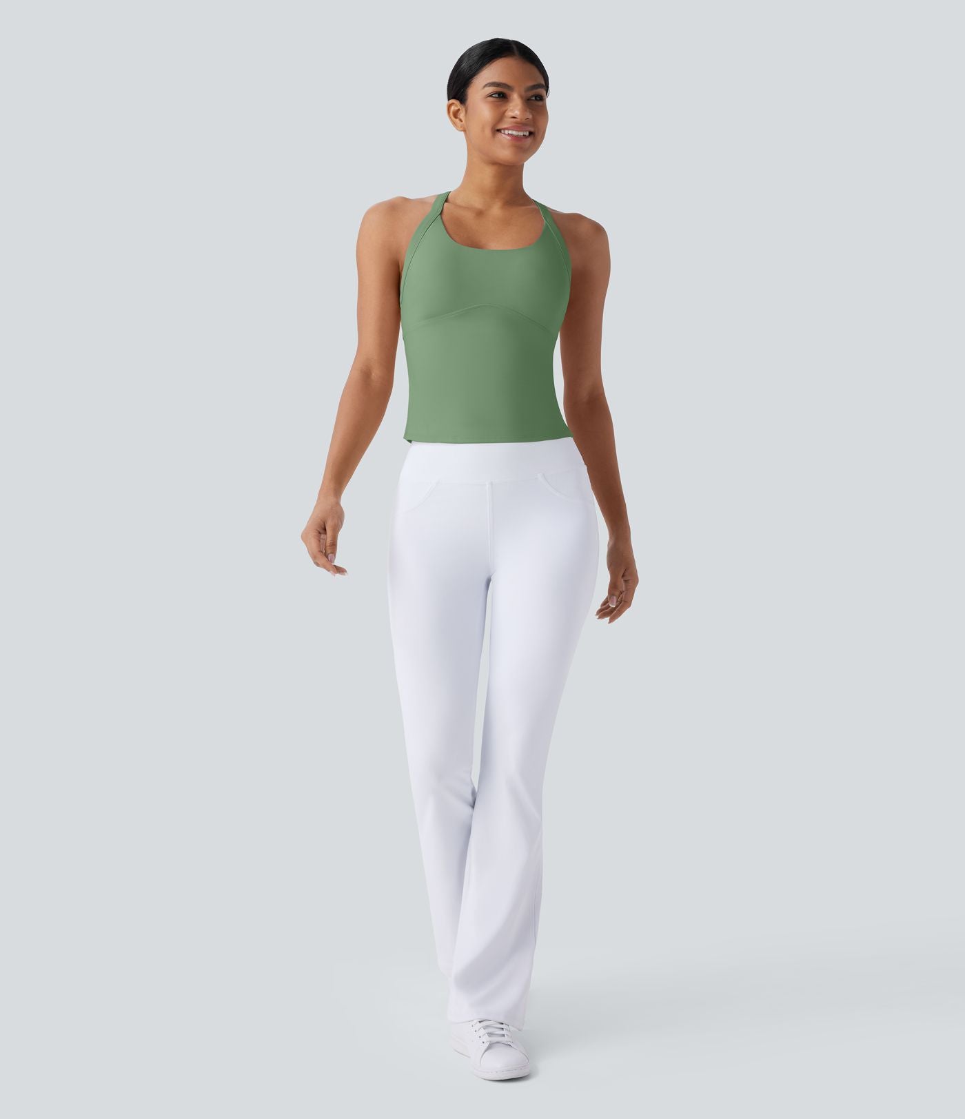 Débardeur yoga SoftlyZero™ Plush à découpes A-D