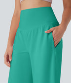 Bermuda SoftlyZero™ Airy de yoga taille haute avec poches multiples et effet frais InstantCool