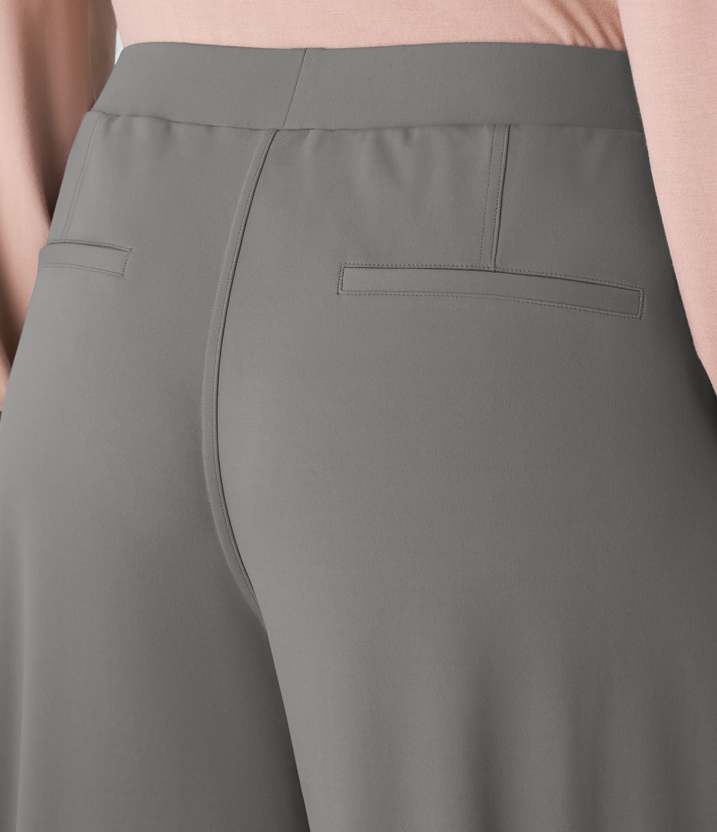 Pantalon de travail grande taille coupe droite taille haute Halara Flex™ DayStretch avec poches