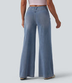 Halara Flex™ Jean casual taille haute ventre plat