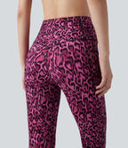 Legging de yoga gainant taille haute imprimé léopard avec poches Halara UltraSculpt™