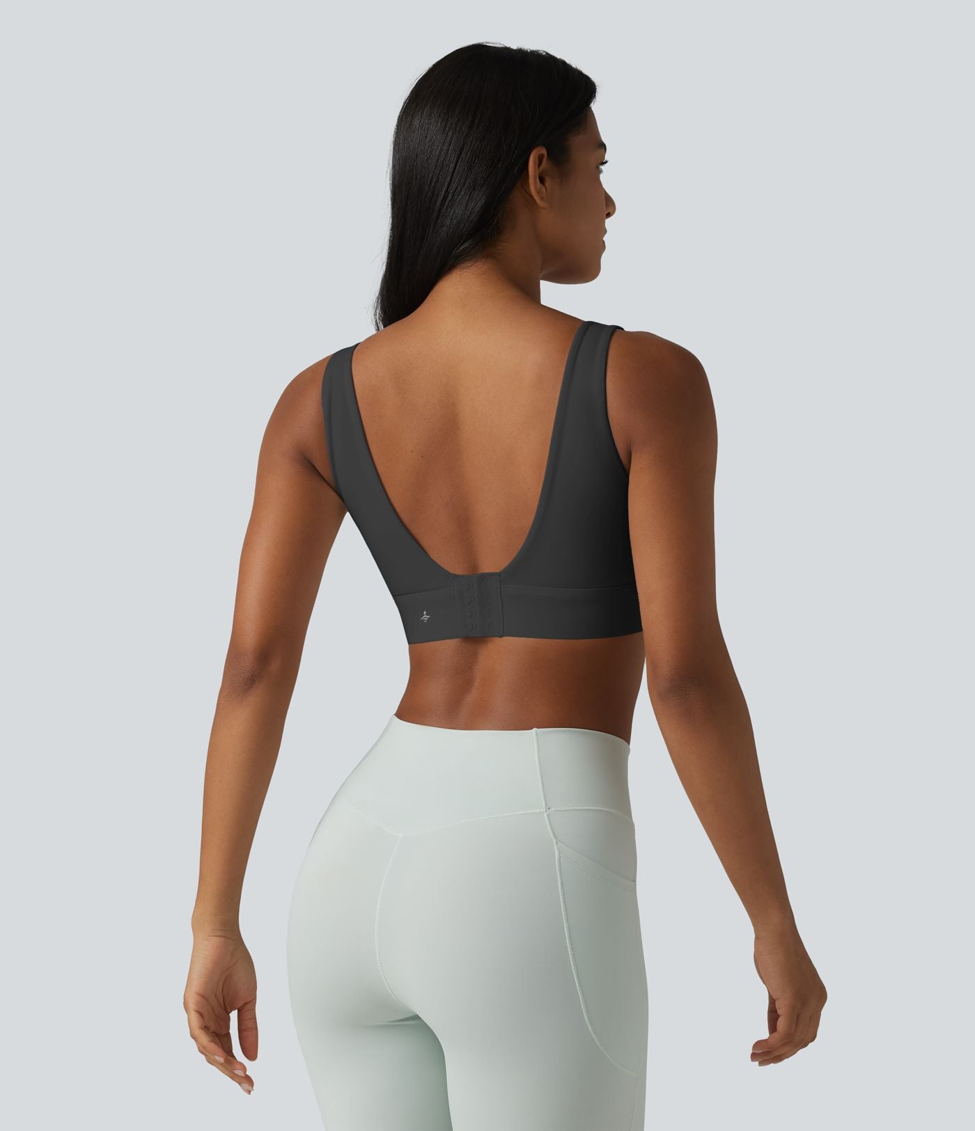 Brassière de sport Halara UltraSculpt™ maintien moyen dos nu avec boucle ajustable et brassière intégrée
