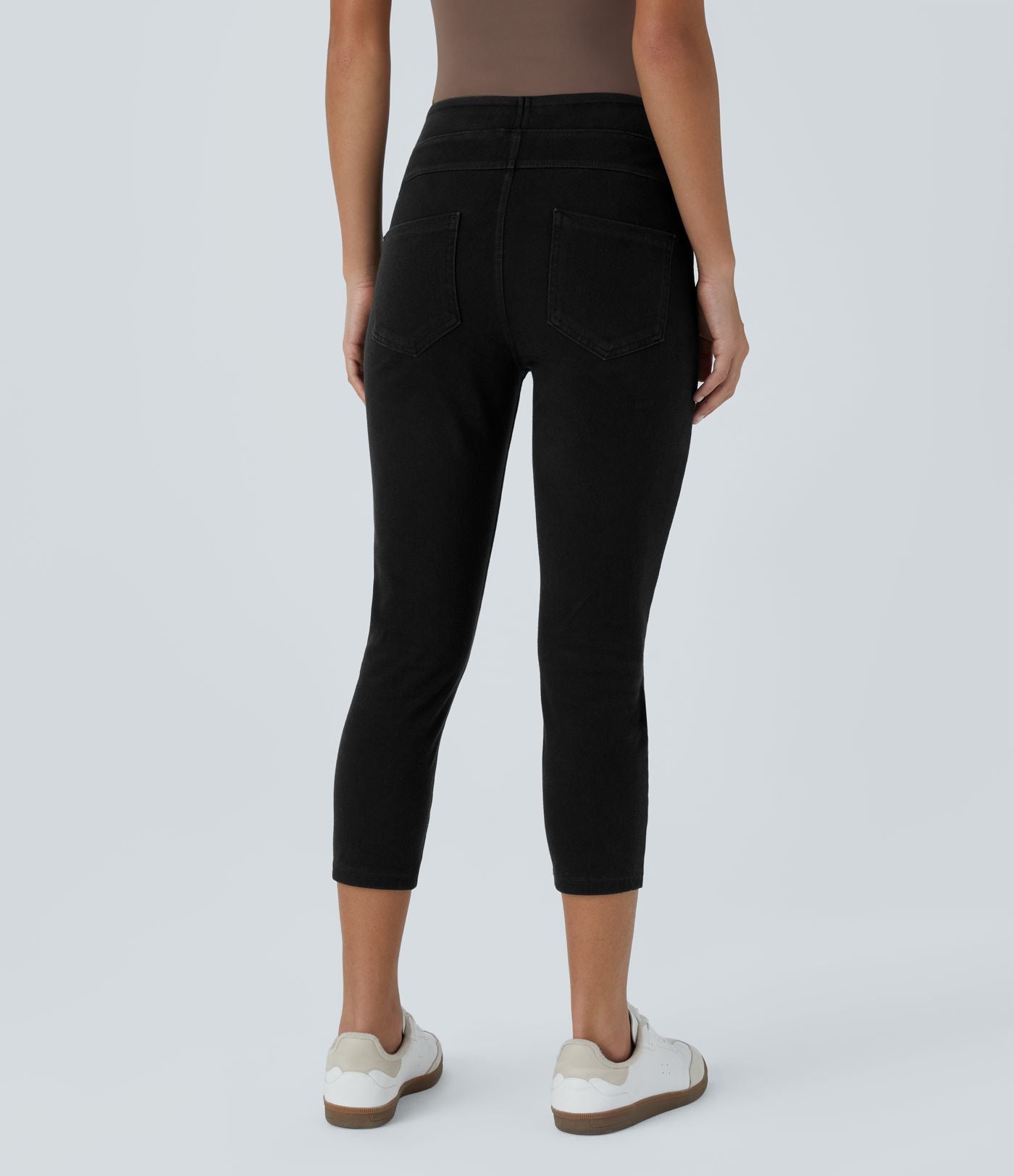 Halara Flex™ Jegging Capri Taille Haute Extensible Poche Latérale Arrière