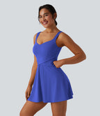 Robe de tennis 2-en-1 SoftlyZero™ Airy mini effet frais InstantCool avec poche, accès facile Easy Peasy, protection solaire UPF50+