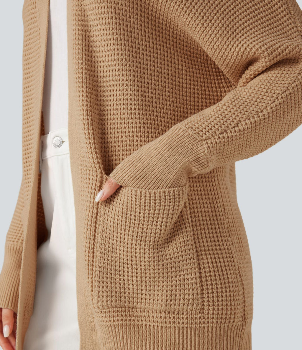 Cardigan manches longues avec poches