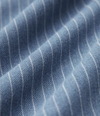Gilet denim décontracté Halara Flex™ décolleté V profond boutonnage rayé