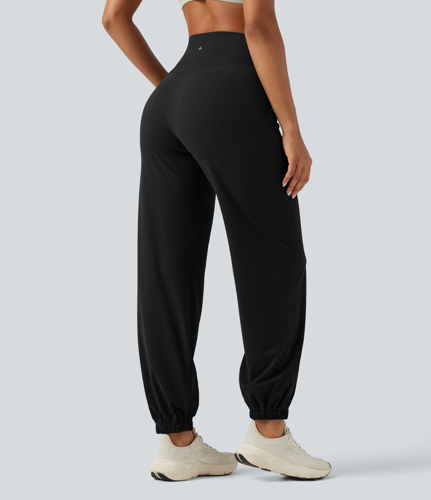 Jogging de yoga Halara UltraSculpt™ taille haute gainant coupe fuselée avec poches