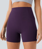 Short cycliste 12,5 cm d'entraînement gainant galbant taille haute avec effet scrunch et poches Halara UltraSculpt™