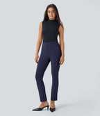 Pantalon tailleur fuselé taille haute Halara Flex™ avec poches