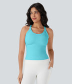 Débardeur yoga SoftlyZero™ Plush à découpes E-G