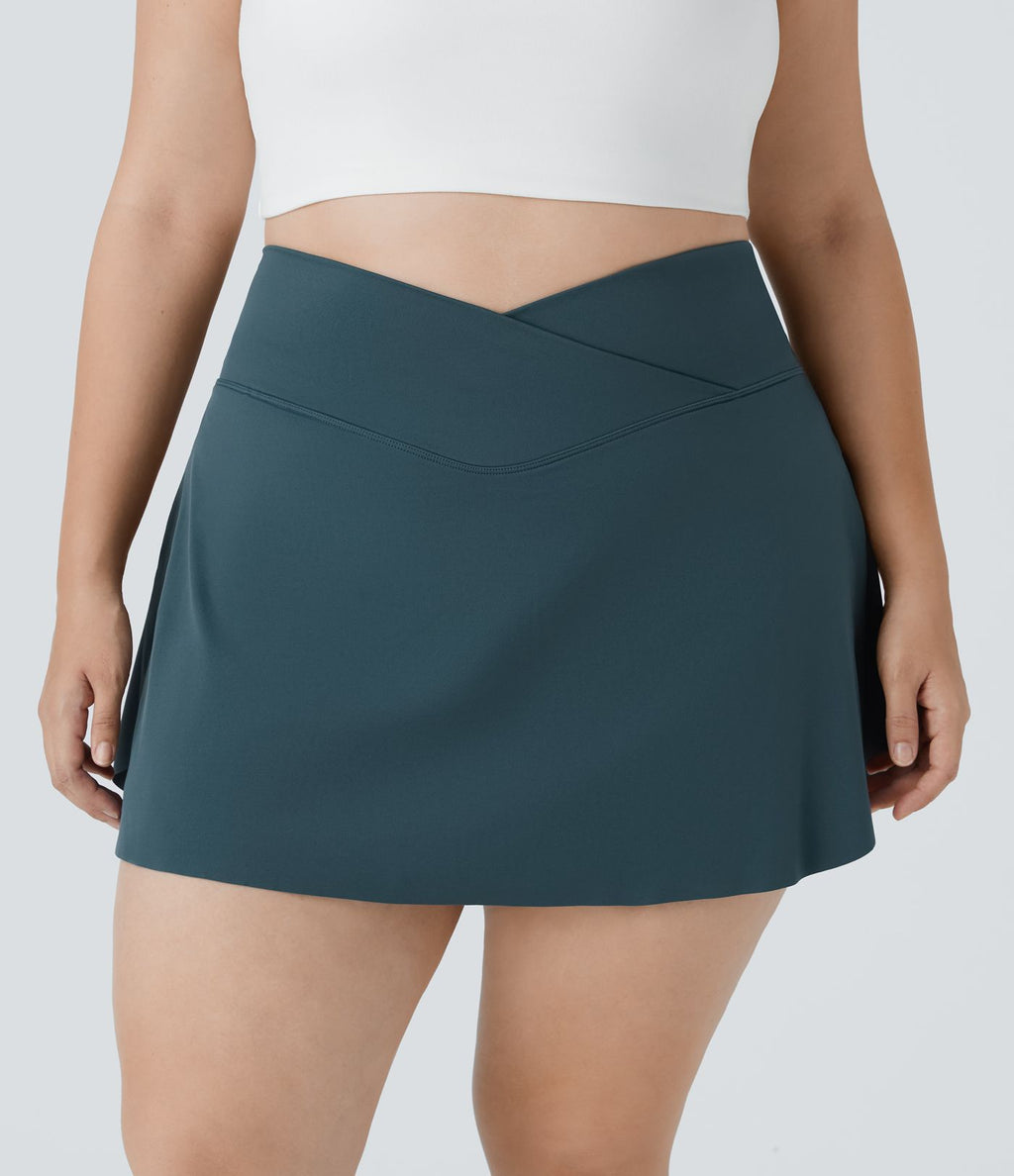 Everyday Softlyzero™ Jupe Tennis Airy Crossover 2 en1 Poche Latérale Cool Touch-Lucid Grande Taille
