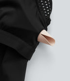 Robe de yoga courte 2-en-1 dos nu à nouer Softlyzero™ Airy Cool Touch avec poche latérale - UPF50+