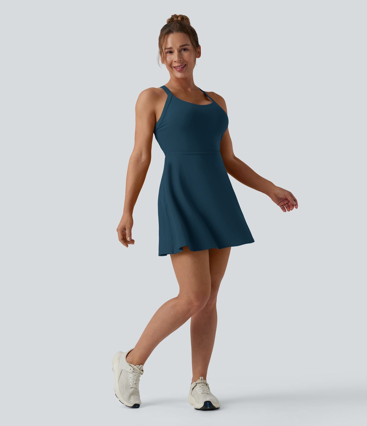 Robe de danse SoftlyZero™ Airy dos nu torsadé effet frais InstantCool, accès facile Easy Peasy, bonnets E-G