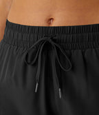 Shorts Running 7,5cm 2 en1 Taille Mi-Haute Cordon de Serrage Empiècement Mesh Contrastant