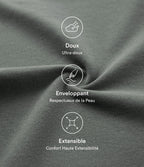 Haut thermique col rond à manches longues sans couture HeatCore OneForm Seamless Flow