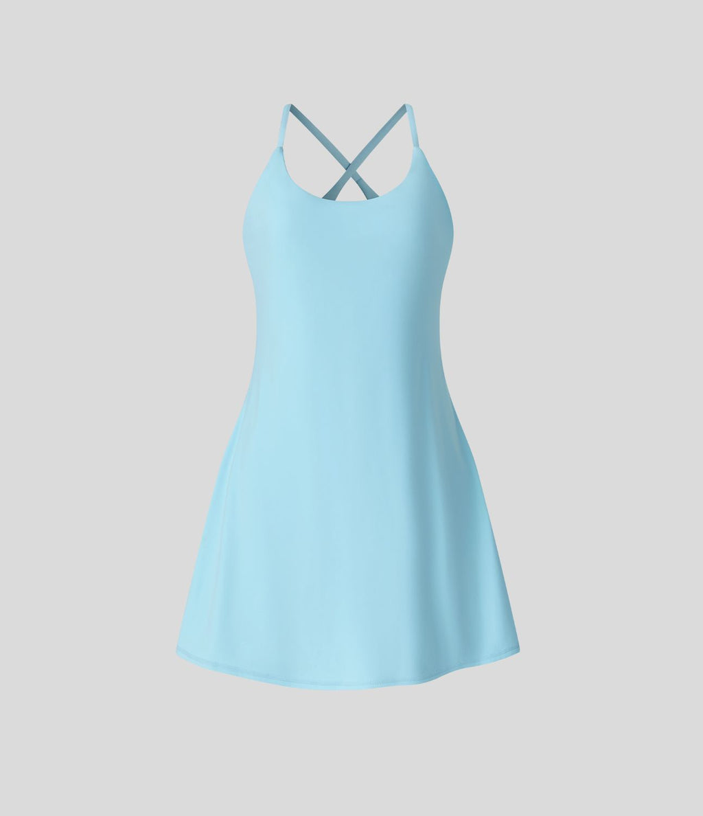Robe de sport SoftlyZero™ Plush dos nu A-C