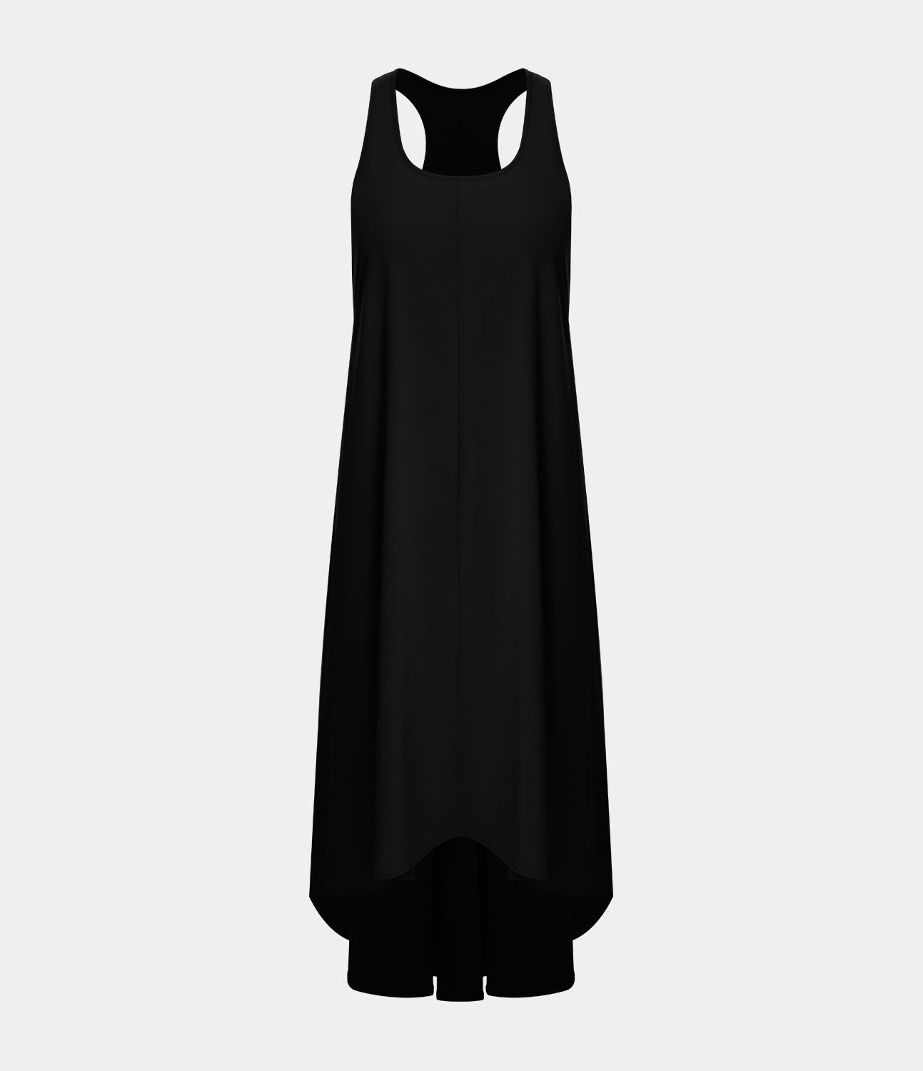 Robe décontractée mi-longue Breezeful™ dos nageur poche latérale fluide asymétrique séchage rapide A-C
