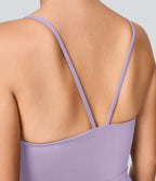 Breezeful™ Combinaison Dos Nu Poche Zippée Invisible Sur le Côté Jambe Large Séchage Rapide
