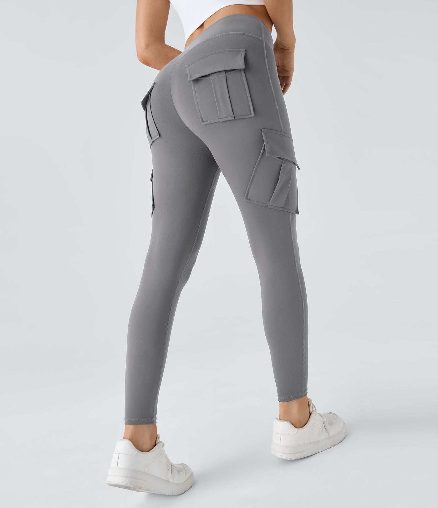 Legging yoga ajusté cargo taille haute DayStretch avec poches