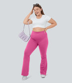 Legging yoga évasé grande taille taille haute DayStretch avec poches