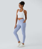 Softlyzero™ Legging Unis Poches Croisées