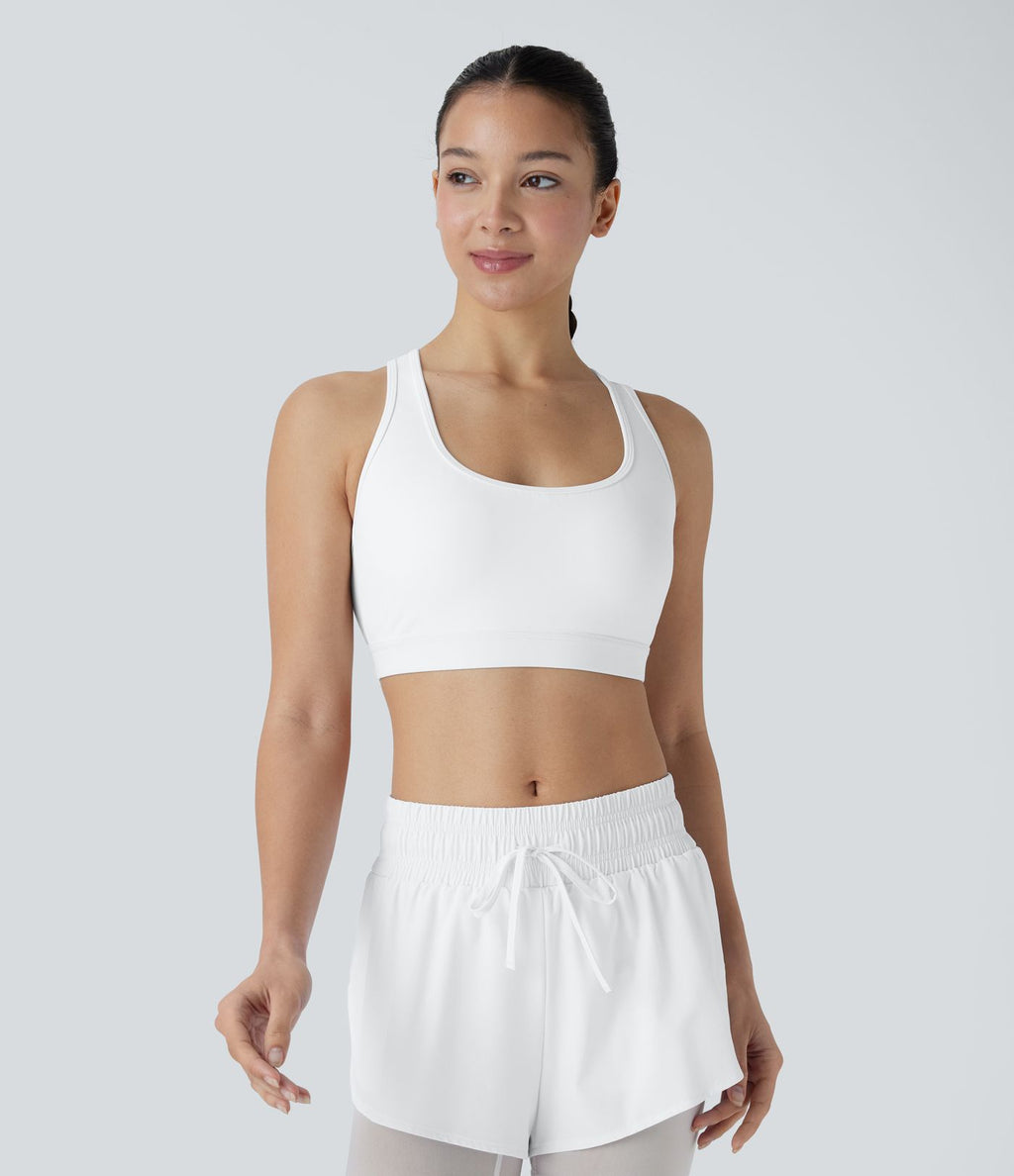 Brassière de Sport Running SpeedWave™ à Dos Nu et Dos Nageur, Perforée, à Séchage Rapide et Maintien Moyen