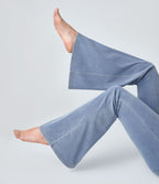 Jean super évasé Halara Flex™ décontracté maille denim extensible délavée effet frais InstantCool taille haute poches croisées