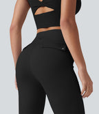 Halara UltraSculpt™ Legging évasé décontracté taille haute ventre plat avec poches