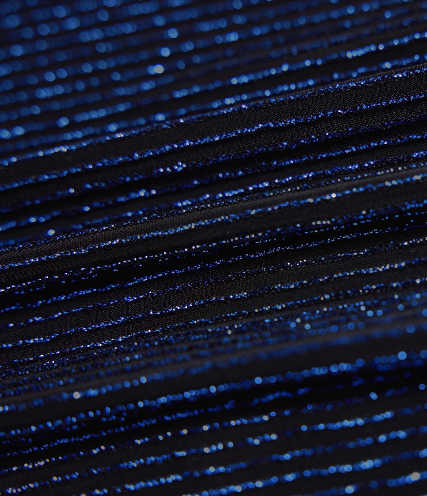 Combinaison Easy Peasy sans manches à ourlet volanté, rayures sparkle, avec poches