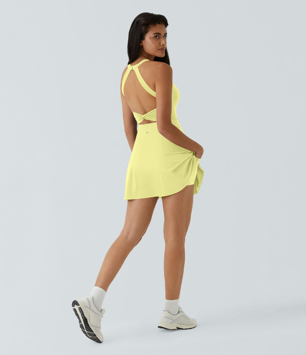 Robe Danse Sport Évasée Torsadée Dos Nu Plus Longue Easy Peasy Édition
