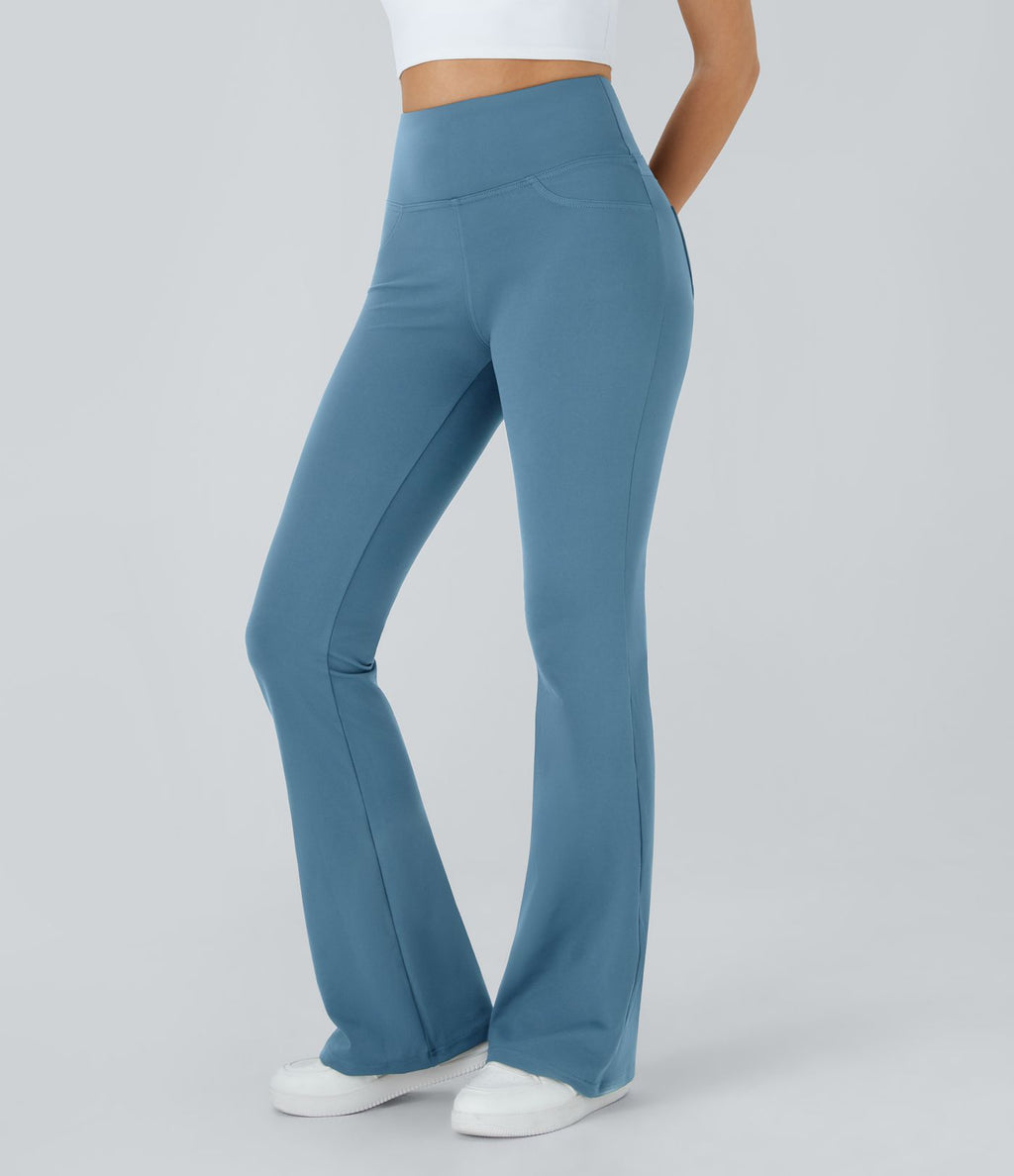 Legging yoga évasé taille haute DayStretch avec poches