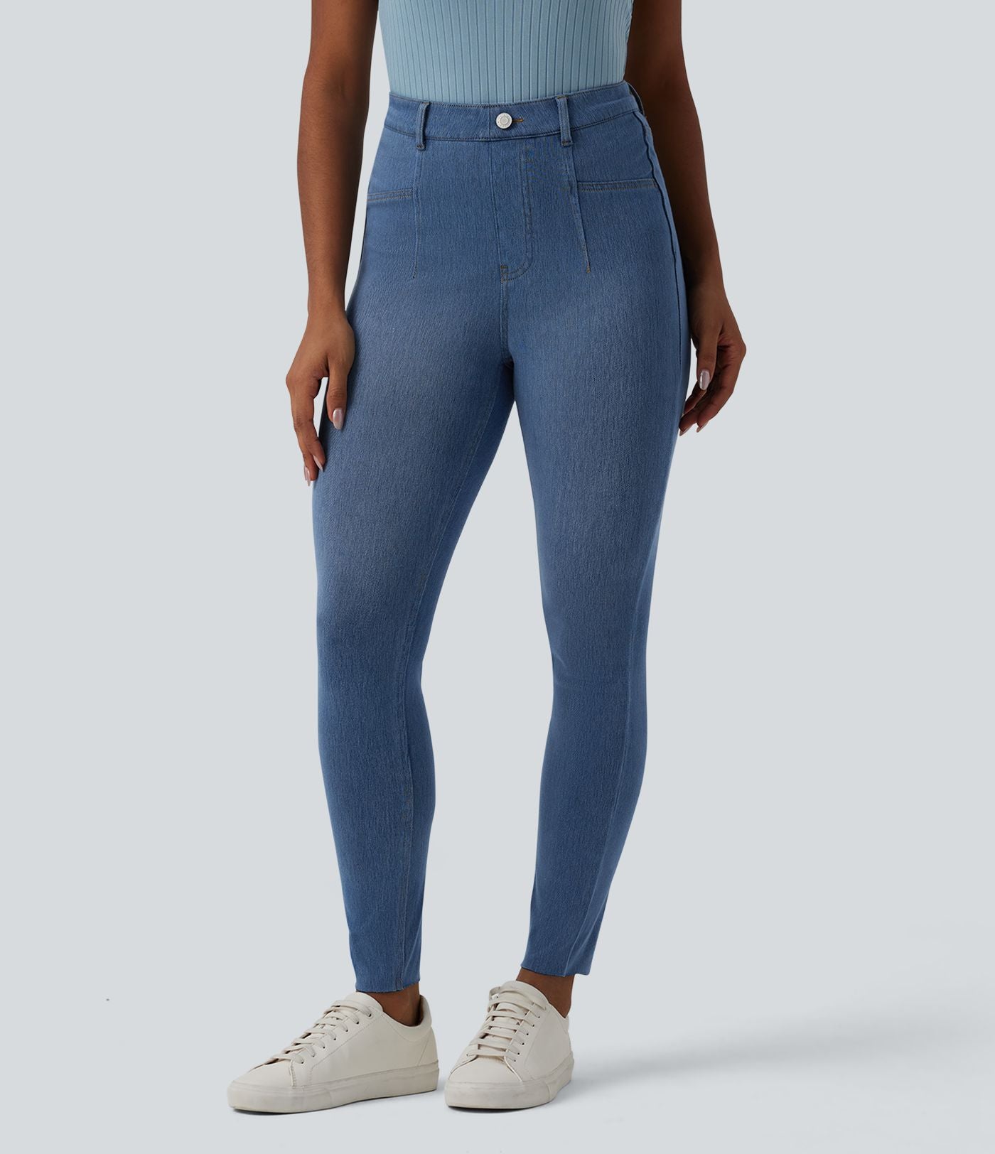 Jegging Halara Flex™ gainant casual taille haute avec poches