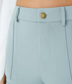 Pantalon cargo ajusté uni taille haute DayStretch avec poches zippées