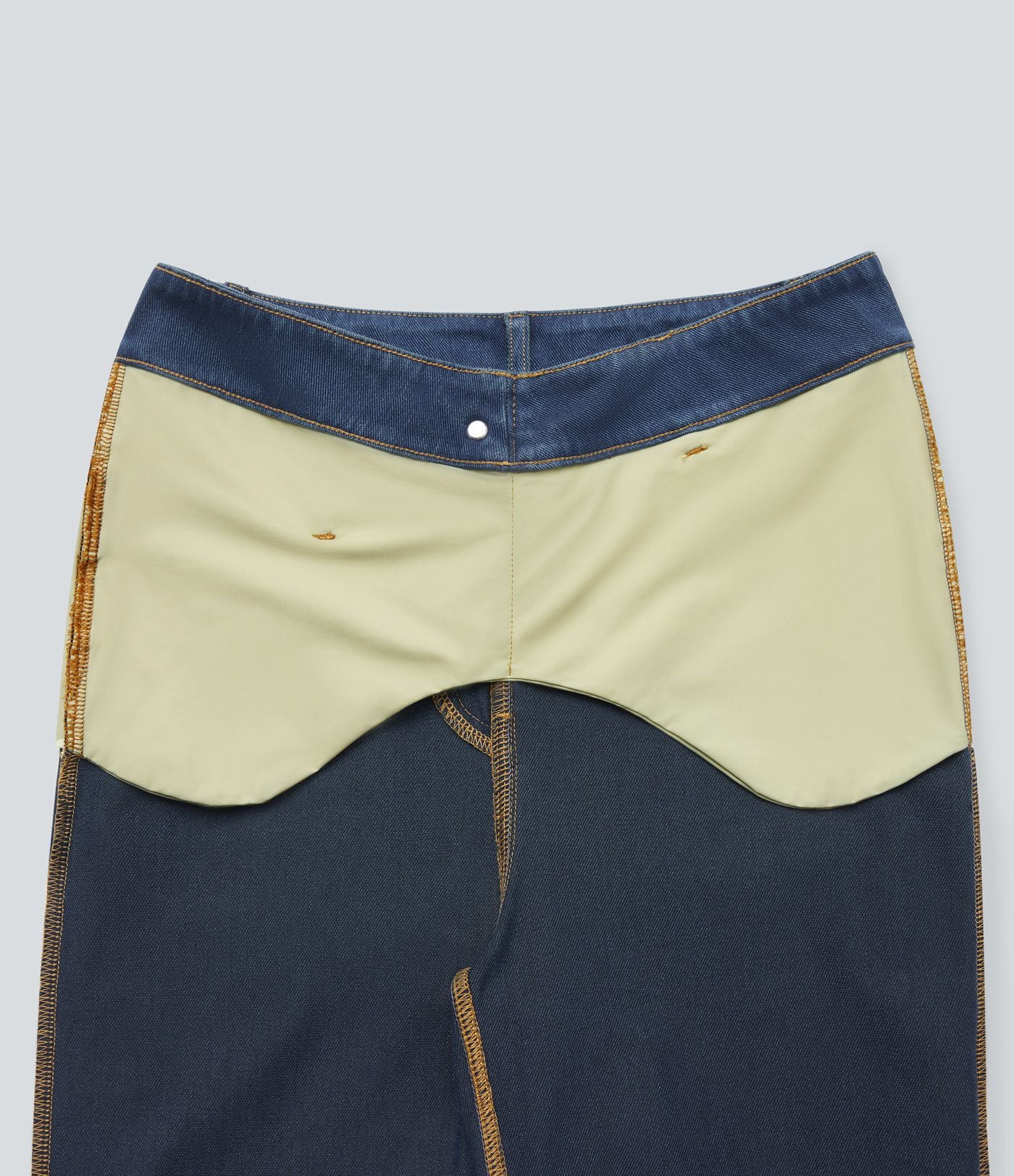 Jean droit Halara Flex™ taille mi-haute croisé gainant avec poches