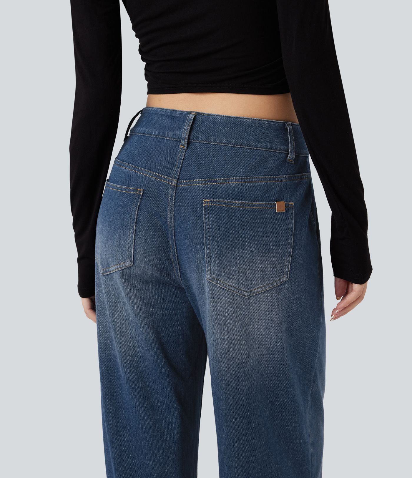 Jean large Halara Flex™ taille mi-haute avec poches