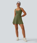 Robe de tennis 2-en-1 SoftlyZero™ Airy mini effet frais InstantCool avec poche, accès facile Easy Peasy, protection solaire UPF50+