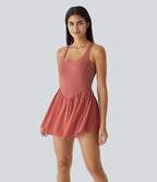 Robe de sport mini 2-en-1 Breezeful™ corset fluide séchage rapide avec poche padel/pickleball A-C