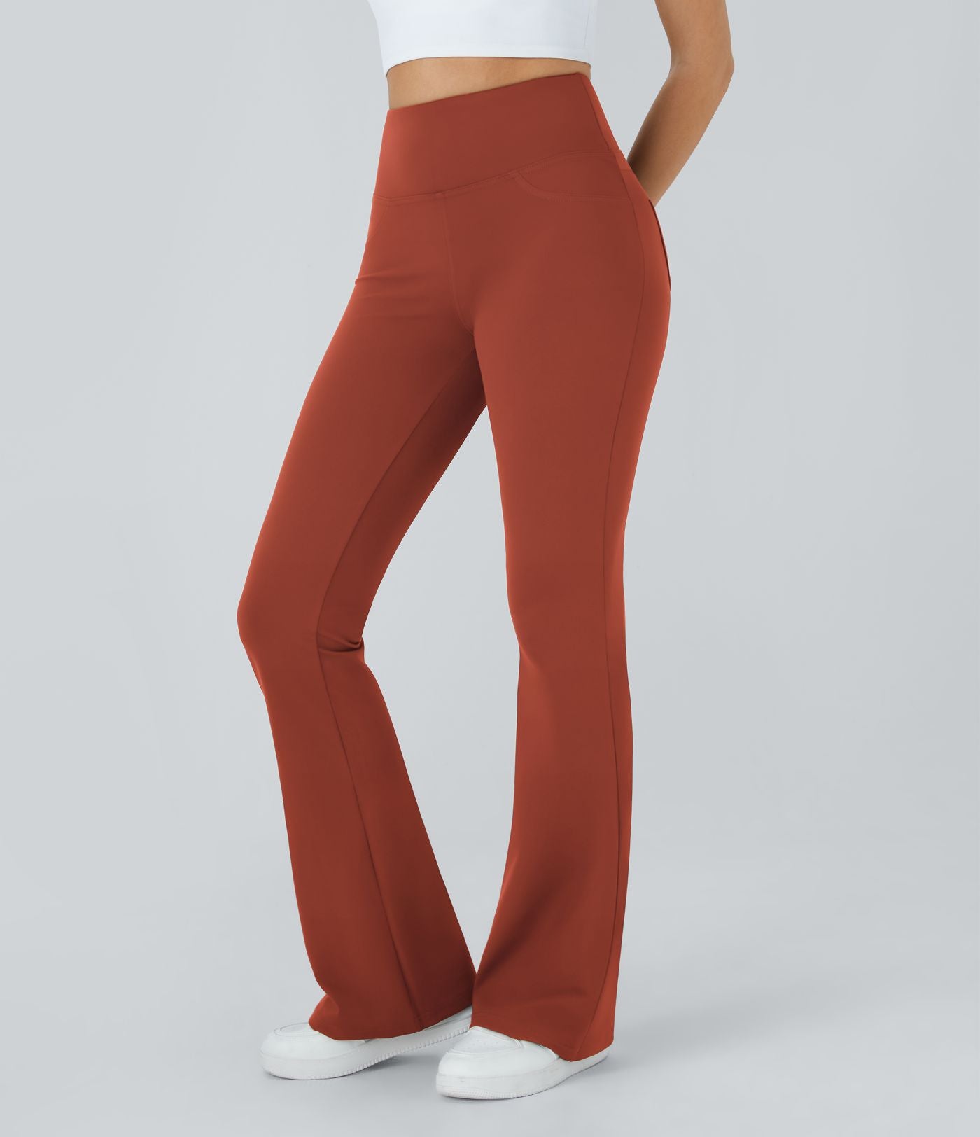 Legging yoga évasé taille haute DayStretch avec poches