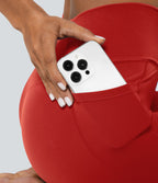Softlyzero™ Legging Unis Poches Croisées