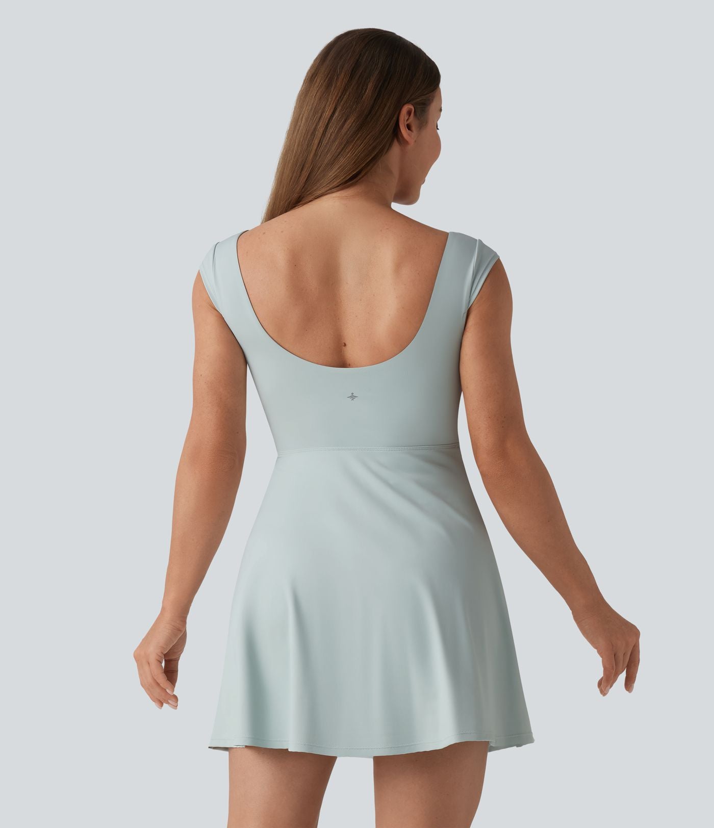 Robe de danse mini SoftlyZero™ Airy 2-en-1 col bateau dos nu effet frais InstantCool avec poches, accès facile Easy Peasy, protection solaire UPF50+