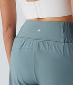 Short de course 2-en-1 Breezeful™ taille haute, poches multiples, ourlet arrondi, séchage rapide 12,5 cm - Longueur prolongée
