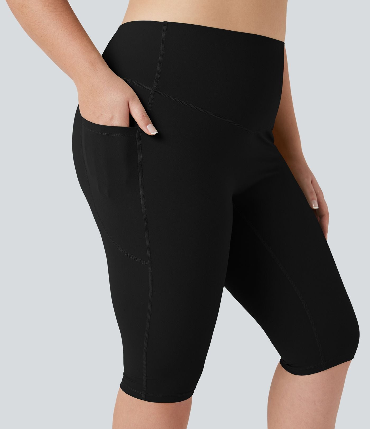 Legging corsaire de yoga gainant taille haute grande taille avec poches Halara UltraSculpt™